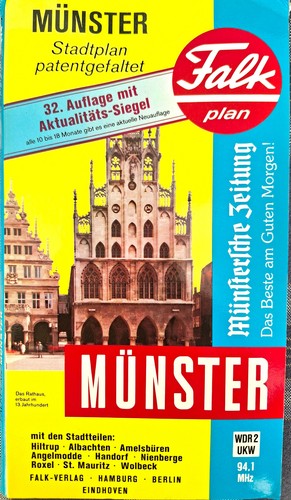Falk plan münster - falk, münster,