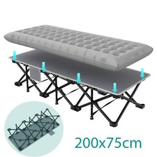 XXL Feldbett mit Matratze