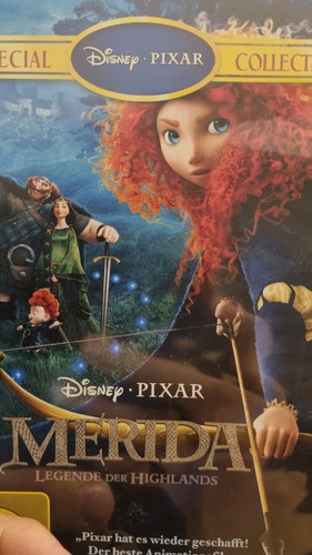 Dvd disney pixar merida - disney,