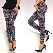 Winter Fleece Strick Leggings
