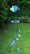 Mobile Windspiel Fische Deko Fisch Holz Fische Windspiele Holzmobile Fischmobile