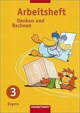 Denken und Rechnen 3. Arbeitsheft. Grundschule. Bay... | Buch | Zustand sehr gut