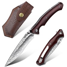 Japaknives Damast Klappmesser