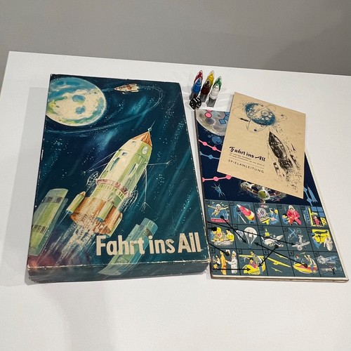 Vintage brettspiel fahrt - brettspiel,