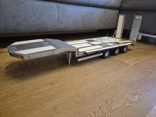 FM 3 Achs Auflieger mit Rampe 1:14 für RC LKW Truck z. B. für Tamiya