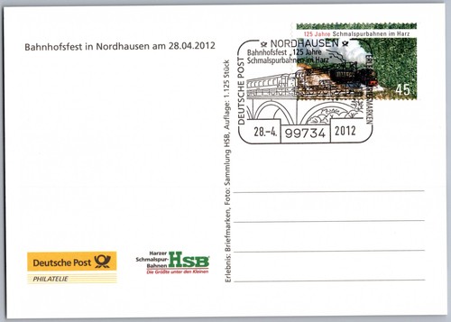 Postkarte sonderstempel sst - sonderstempel,