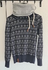 Selten Naketano Pullover Damen Winter Norweger Muster Schnee Gr S Rollkragen