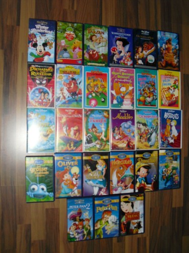 Verkaufe vhs videokassetten - vhs,