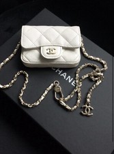 Chanel Timeless/Classique kleine Leder Tasche 