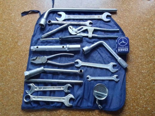 Mercedes bordwerkzeug tool kit - mercedes,