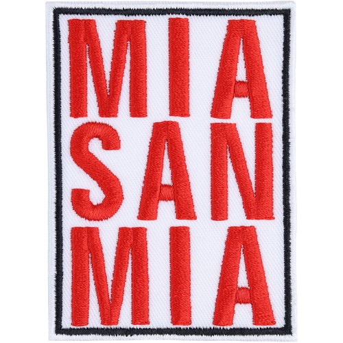 Aufnäher mia san - aufnäher:,