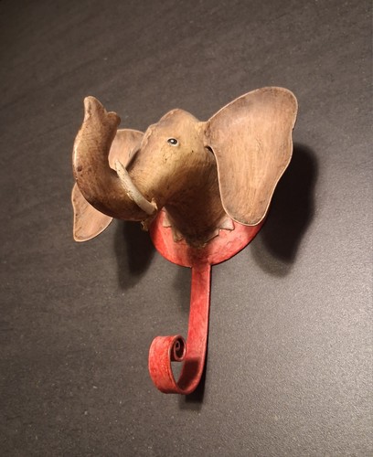Elefant wandhaken - elefant,