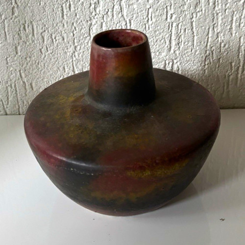 Keramik vase bauchige form - keramik,