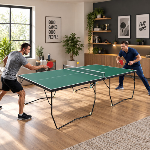 Tischtennisplatte klappbar - klappbar, 8