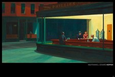 Edward Hopper Poster Nighthawks 91,5 x 61 cm