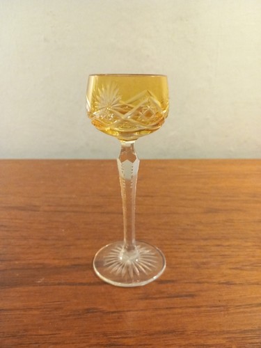 Vintage farbiges kristall - farbiges,