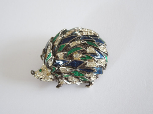 Brosche igel email - brosche,