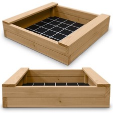 Massiver sandkasten bulle aus - massiver,