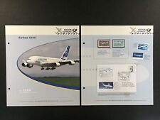 DEUTSCHE POST EDITION LUFTPOST 2005 LUFTHANSA FLUGZEUG AIRBUS A380 PLANE