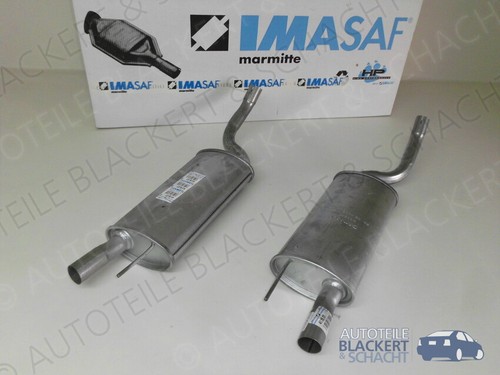 Imasaf auspuff endtopfset für - imasaf,