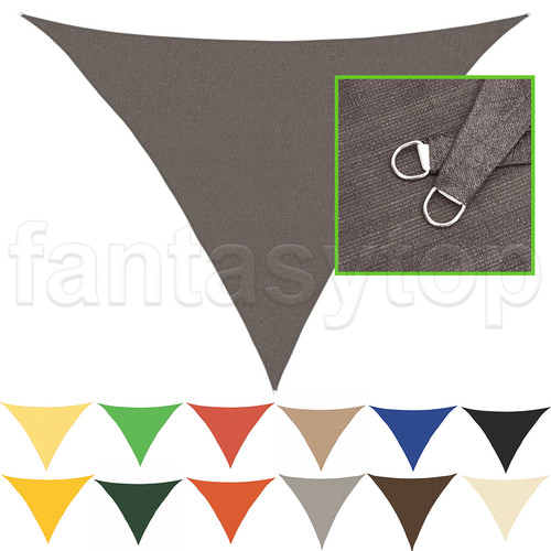 Dreieckig sonnensegel 160g - dreieckig, 160g/m²
