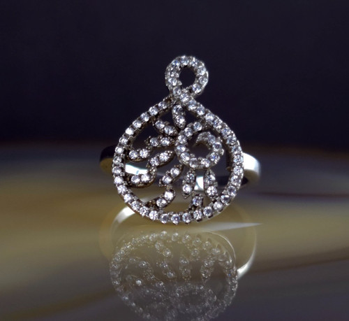 Ring silber 925 zirkonia 6 - silber, 17,6