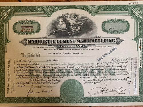 Marquette cement company - marquette,