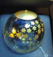 Rosenthal Glaskugel Serie Icarus STERNE Wiinblad Design Weihnachtskugel