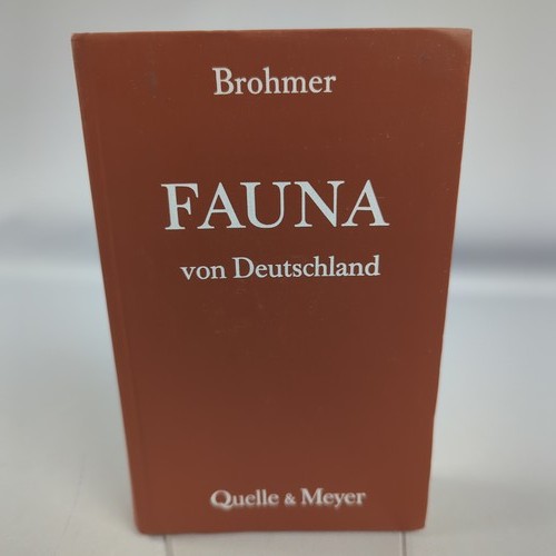 Brohmer fauna von - brohmer,