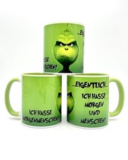 Becher  mit Grinch -Motiv