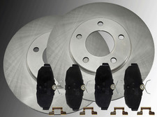 2 Bremsscheiben & Bremsbeläge