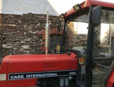 Edelstahl auspuff traktor