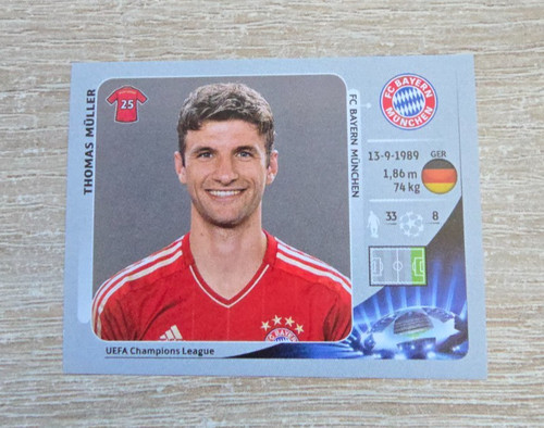 Panini thomas müller 385 - thomas,