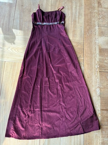 Damen abendkleid lang bordeaux - damen,