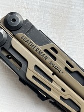 Leatherman Multitool Signal coyote für Camping Outdoor Survival Bushcrafting