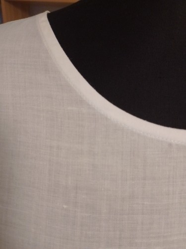 Kleid tunika leinen muster - leinen,