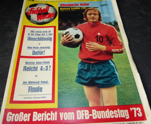 Fußball woche 1973 dfb - nr.44/1973,