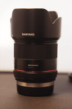 Samyang 21 mm F1.4 ED AS UMC CS Weitwinkelobjektiv für Fujifilm X-Mount top FX