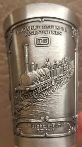 Sammel zinnbecher 150 jahre - zinnbecher,