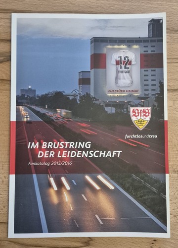 Fußball programmheft vfb - fußball-programmheft,