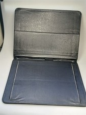 Henzo Schreibmappe Leder, Ledermappe, Konferenzmappe Echtleder