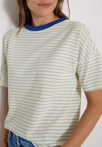 Cecil shirt mit streifen - -, t-shirt