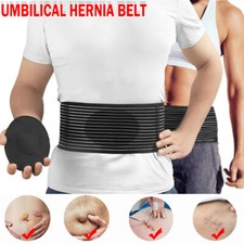 Nabelbruchgürtel Bauchbinde mit Kompressionskissen Nabel Epigastrium Hernie Belt