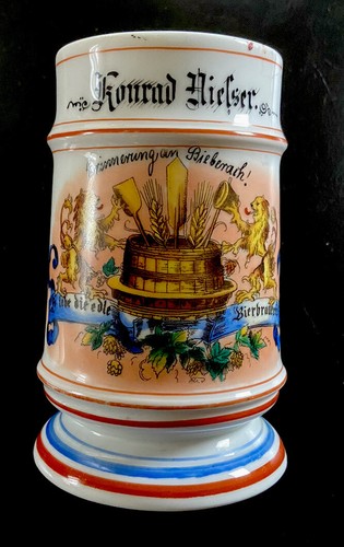 Antiker bierkrug zunftkrug - ,