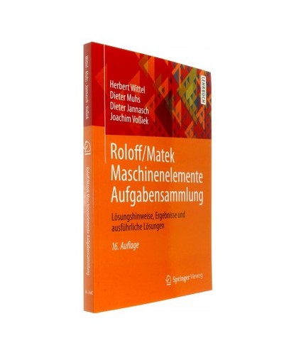 Roloff matek maschinenelemente - roloff/matek,