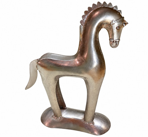 Deko pferd metall - pferd,