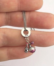 Damen Halskette + Charm