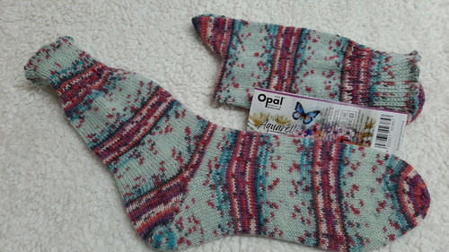 Handgestrickte socken - handgestrickte,