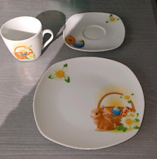 Ostern Schloss Amalienburg Markenporzellan Geschirr Service EINZELTEILE Hasen