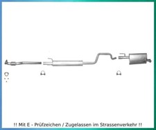 Auspuffanlage für Opel Meriva